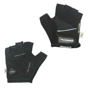Luva para ciclismo com Gel Power - PRETO M