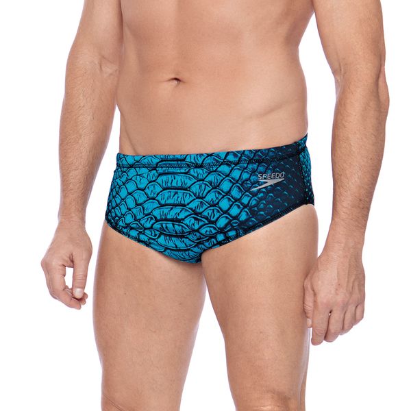 Sunga Clássica Reptile - AZUL M