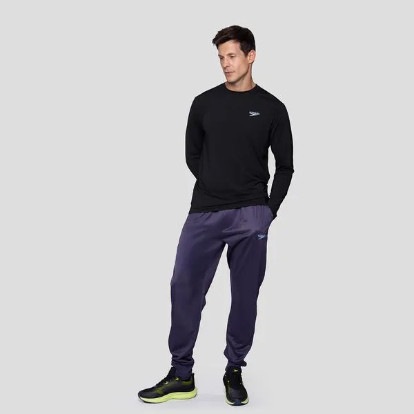 Camiseta Manga Longa Power Running - PRETO M