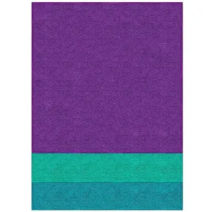 Conjunto de Panos Multiuso FlashLimp em Microfibra - 3 Peças Roxo, Verde água e Azul