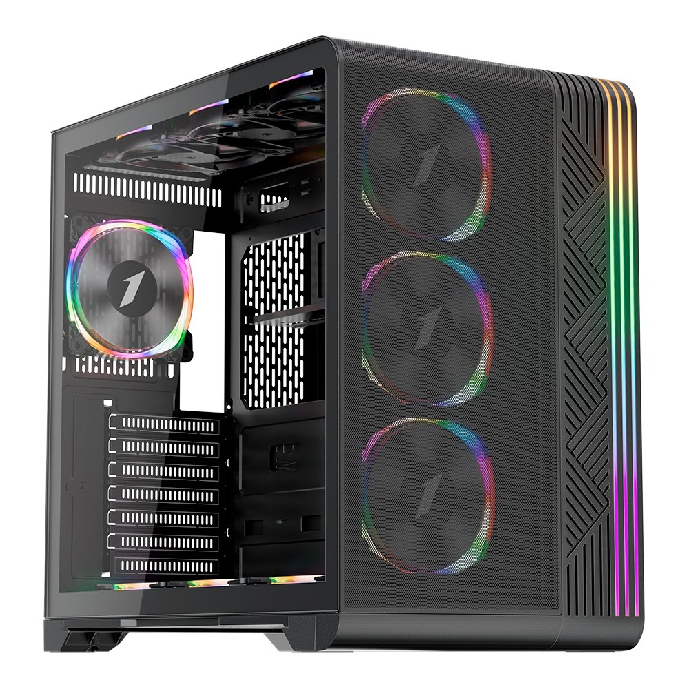Gabinete Gamer 1STPLAYER VT7 Mid Tower ATX Vidro Sem Fan
