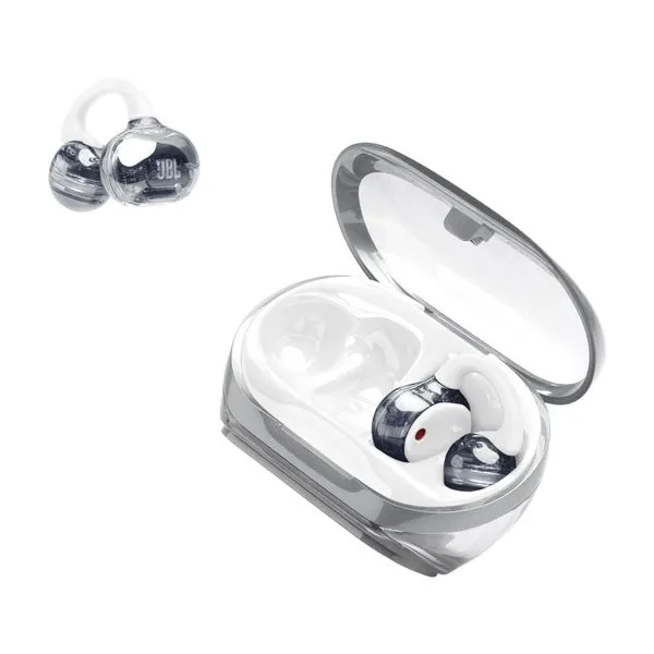 Fone de Ouvido JBL Soundgear Clips OpenSound Bluetooth Branco