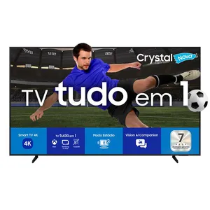 Samsung Smart TV 43" Crystal UHD 4K U8600F 2025, Xbox Cloud Gaming, Canais Gratuitos, Alexa 43"