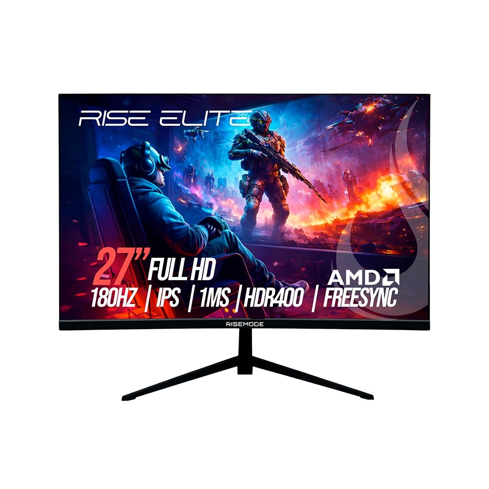 Monitor Gamer Rise Mode Prime 27 FHD 180Hz sRGB 110%