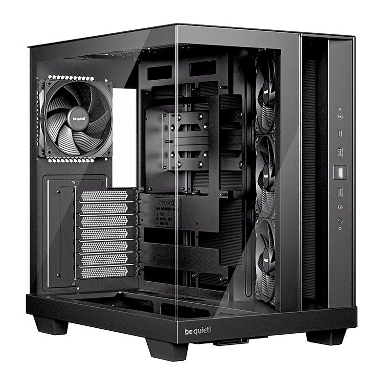 Gabinete Gamer Be Quiet! Light Base 500 Mid Tower Preto