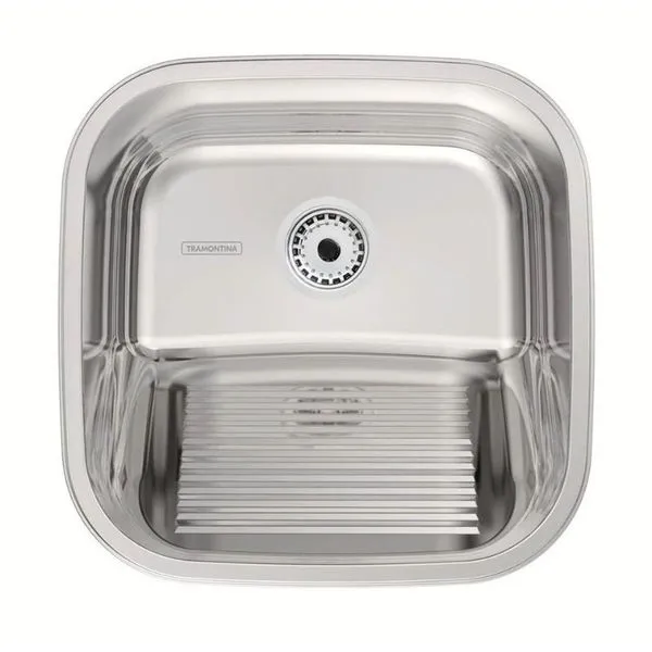 Tanque Inox Hera Compact 40x40x22 25l Polido Tramontina