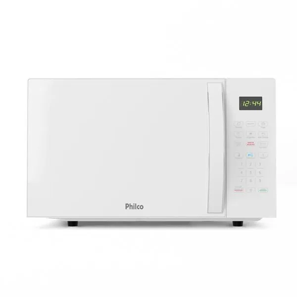 Micro-ondas Philco 28L Branco Pintura Limpa Fácil PMO30B 220V