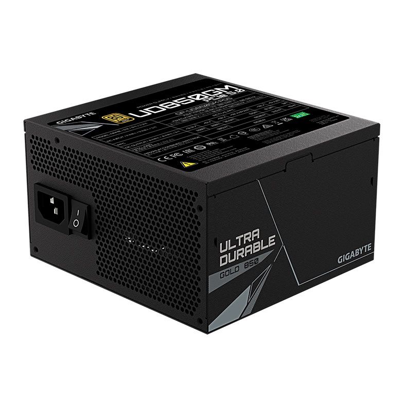 Fonte Gigabyte UD Gold 850 850W Full Modular PCI-e Gen5 80 Plus Gold Preto GP-UD850GM-PG5