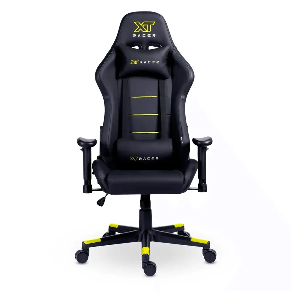 Cadeira Gamer XT Racer Attack XTR-052 Preta Amarela
