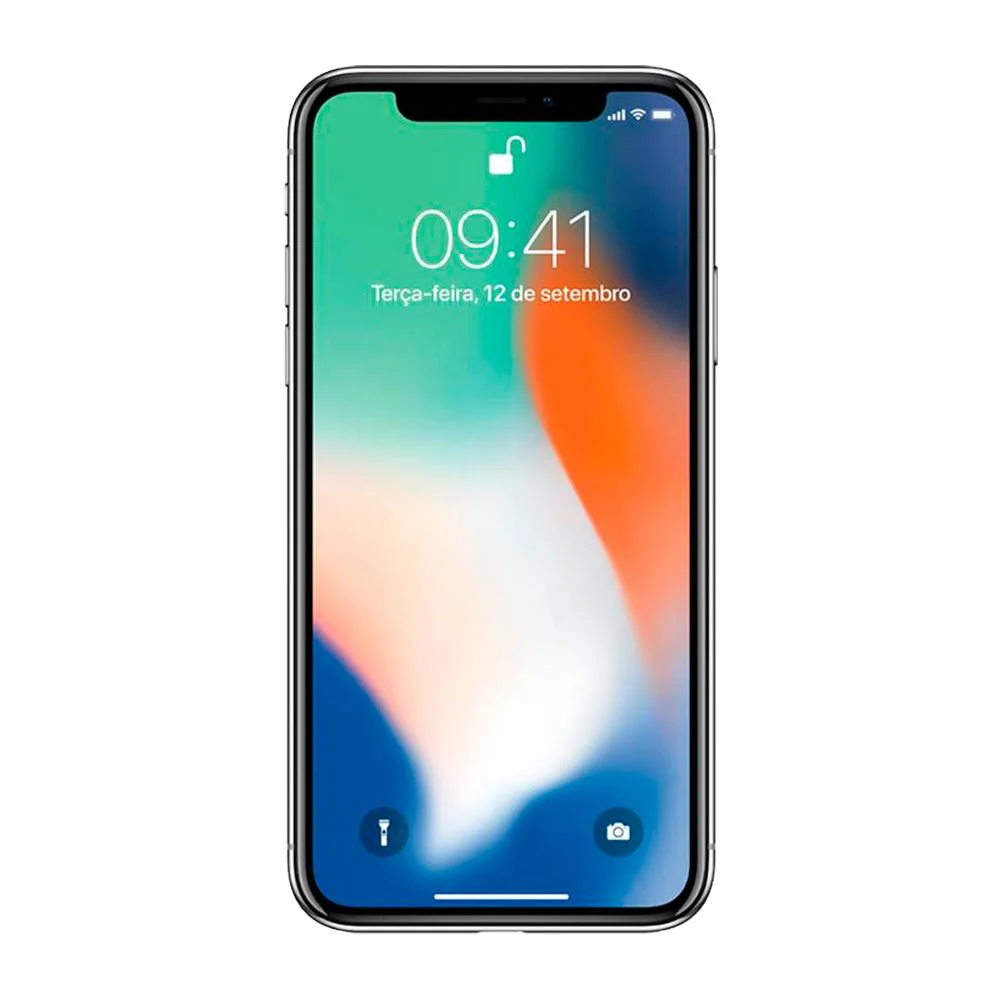 Usado iPhone X 64GB Prateado