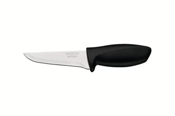 Faca Desossar Inox 5" Plenus Preto Tramontina