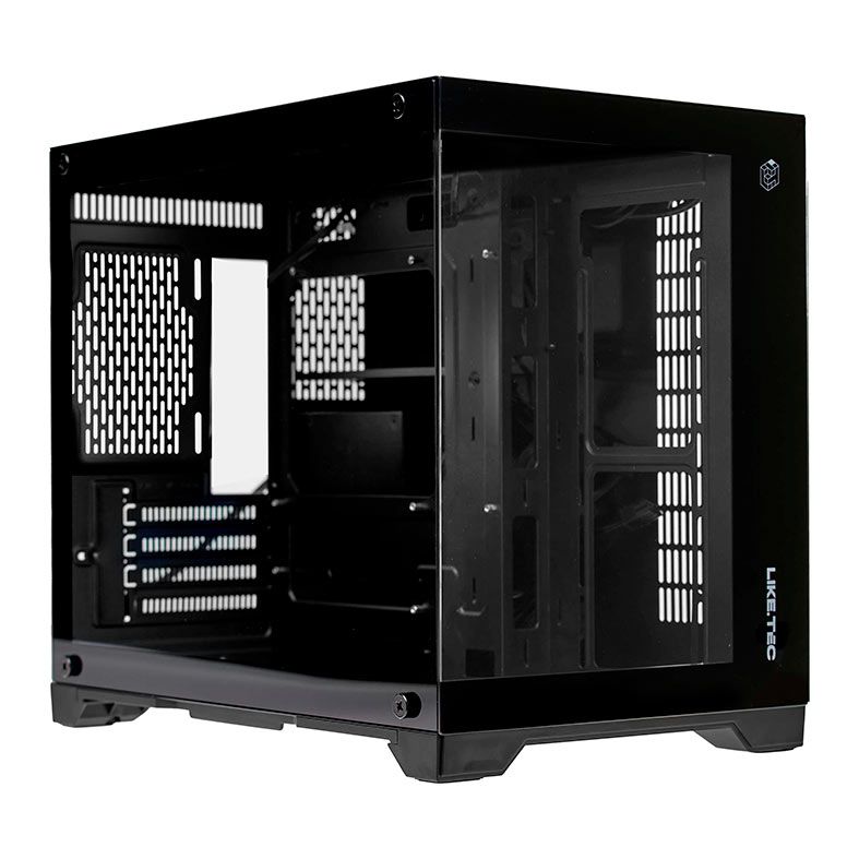 Gabinete Gamer Liketec Cube MadRock Dark