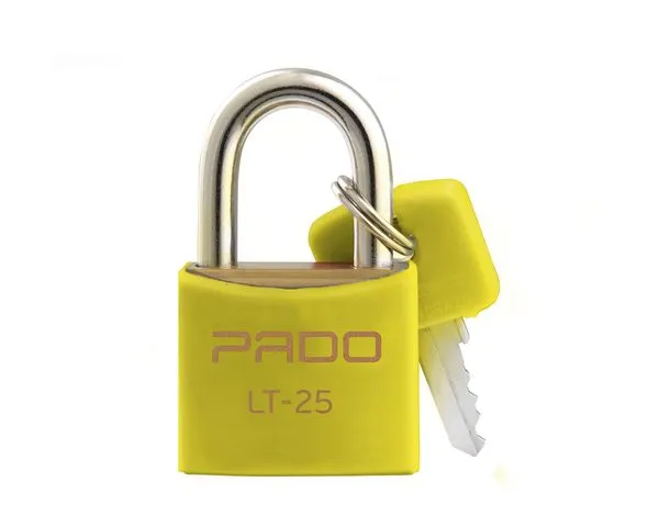 Cadeado Pado 25Mm Amarelo