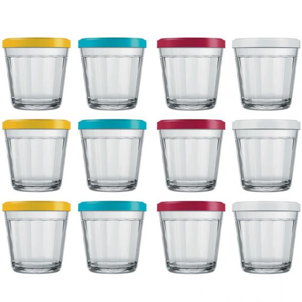 Conjunto Tigelas Copo 350ml 12 Peças