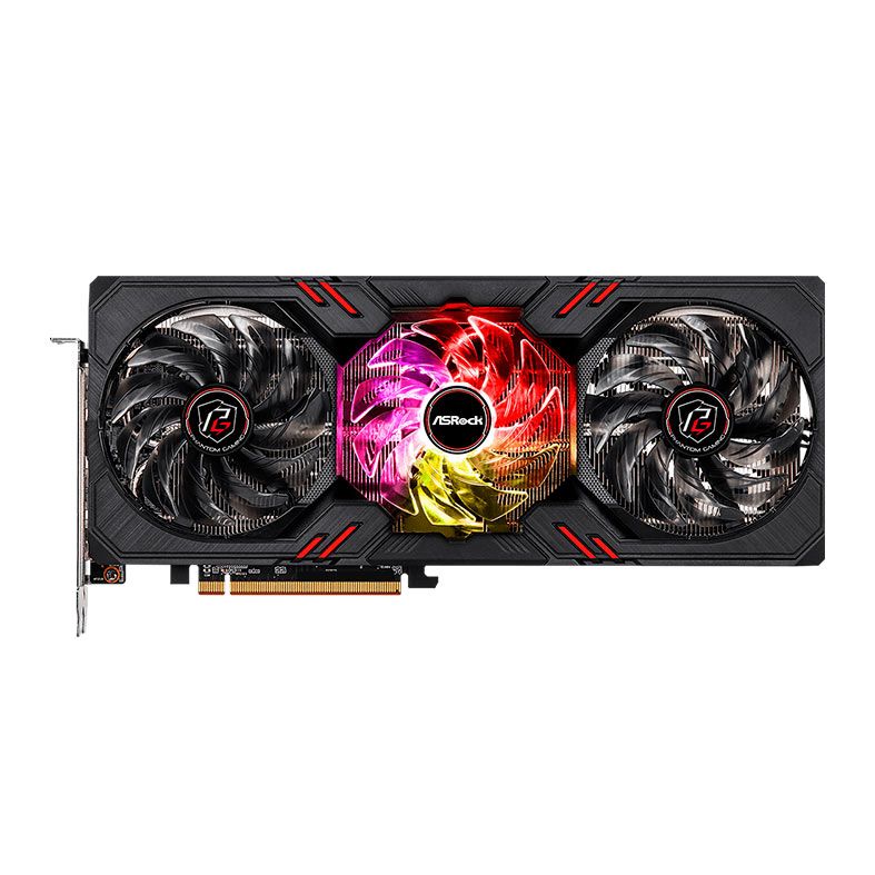 Placa de Video ASRock Radeon RX 7600 Phantom Gaming OC 8GB