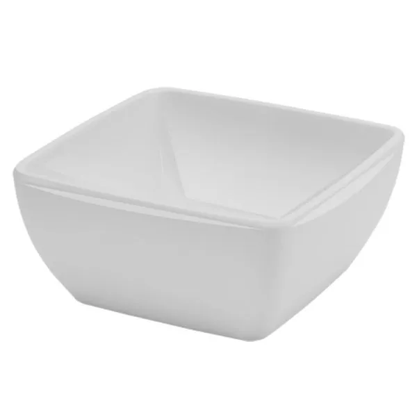 Bowl Square Melamina 100ML Haus Concept Branco