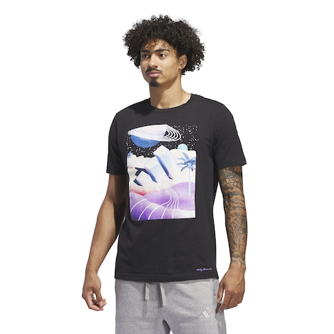 Camiseta adidas Manga Curta Gráfica