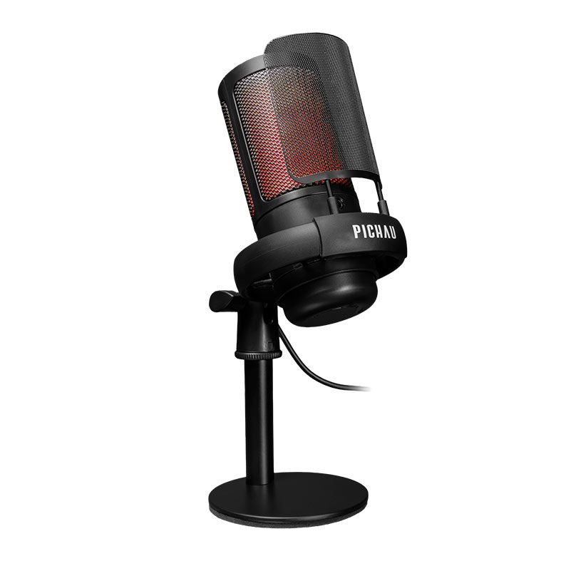 Microfone Pichau Izar V2 RGB USB