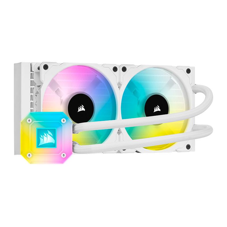 Water Cooler Corsair iCUE H100i Elite Capellix 240mm Branco