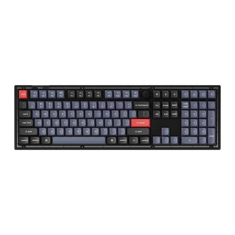 Keychron V6 Knob, RGB, 104 Keys, Switch Brown