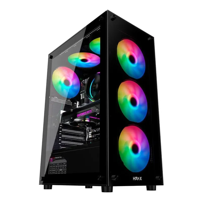 Gabinete Gamer Hyrax HGB210 Mid Tower ATX