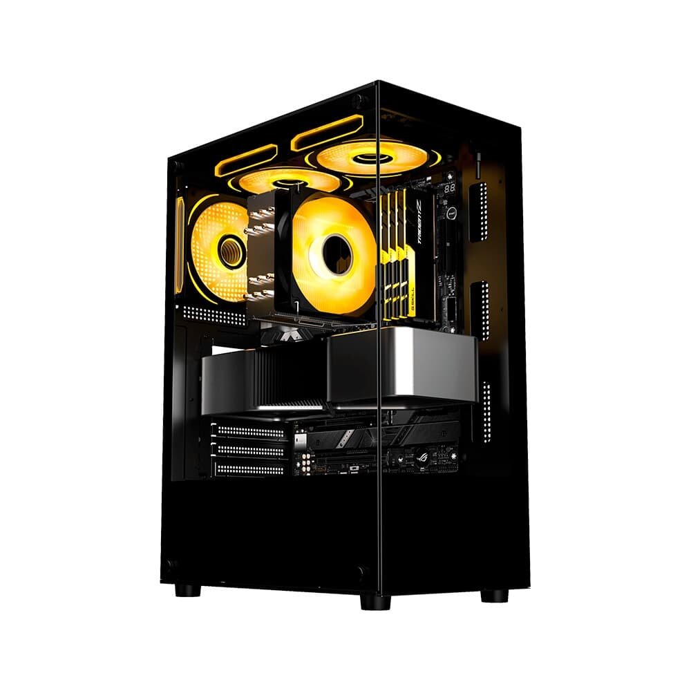 Gabinete Liketec Heydar Dark Mid Tower ATX