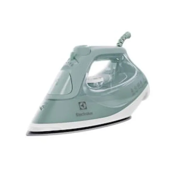Ferro de Passar a Vapor e a Seco Electrolux Experience Care ESI51 com PowerVapour, Base Glissium, Spray de Água e Vapor Vertical – Verde Claro branco/verde / 220