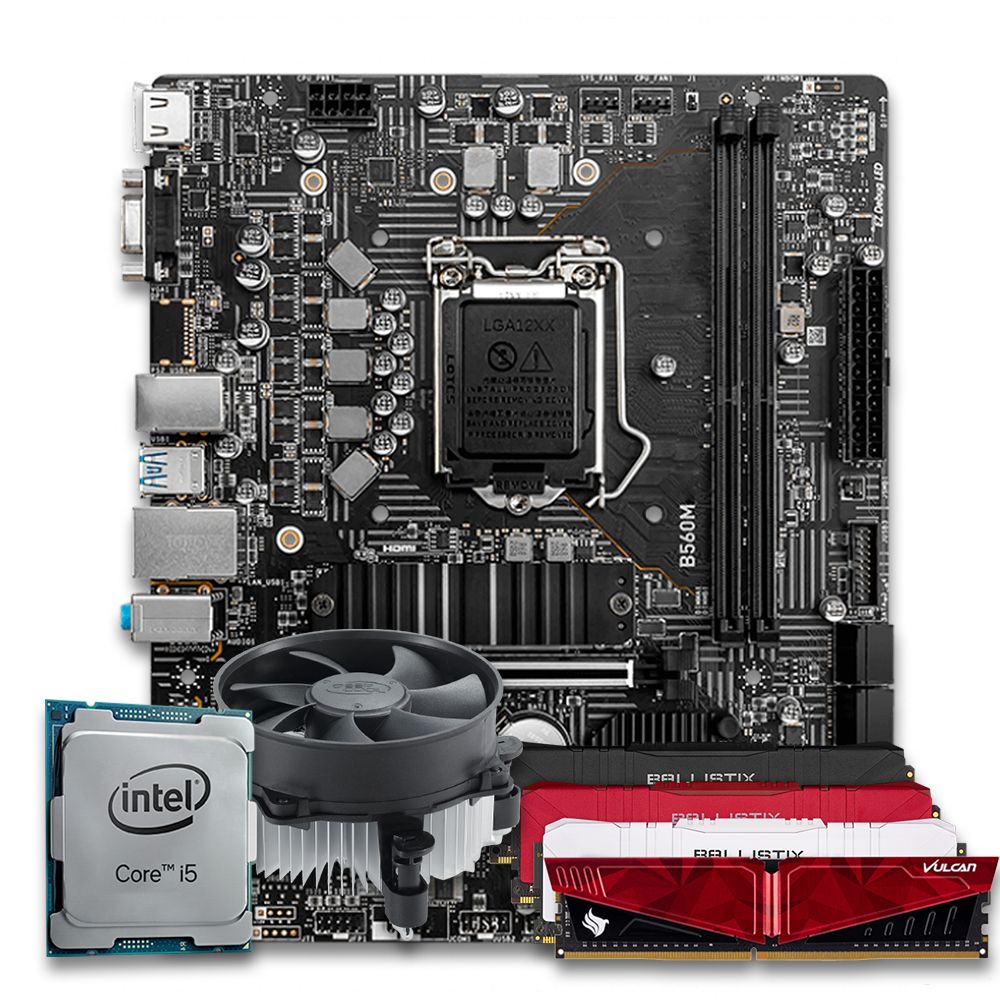 Pichau Kit Upgrade i5-11500 B560M DDR4