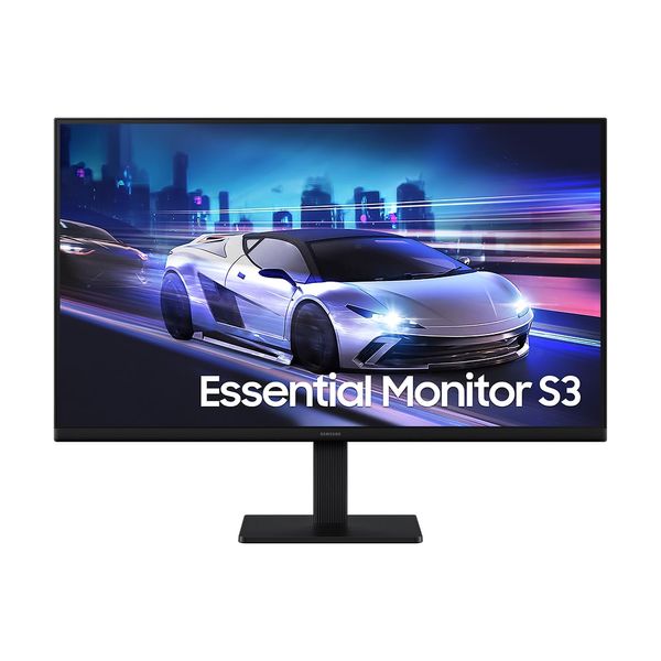Monitor Gamer Samsung 24" FHD,120 Hz, HDMI, Preto, S3 Preto