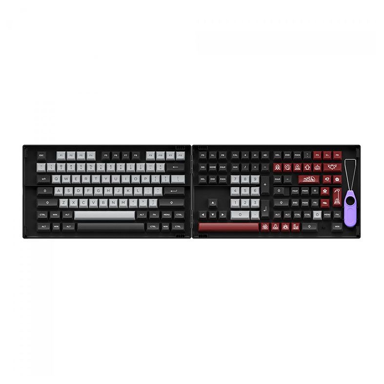 Conjunto de Teclas Akko ASA Profile PBT Double Shot Dracula Castle