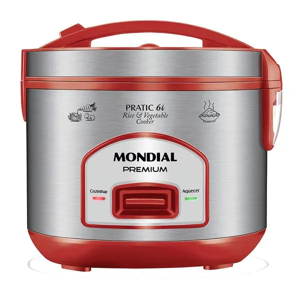 Panela Elétrica Mondial Pratic 6I PE-45-6X 110V