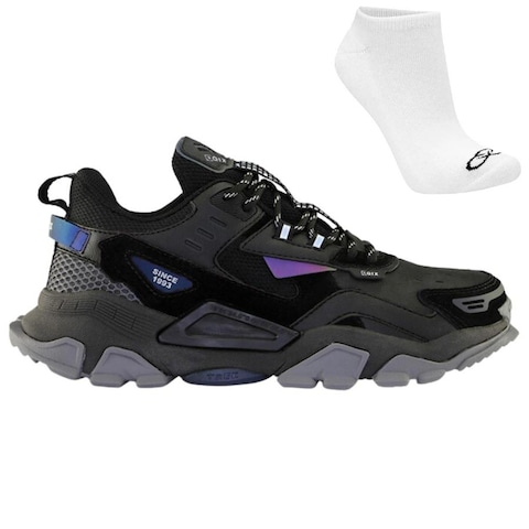 Tênis Qix Trek Urban Hiking com Par de Meias Masculino