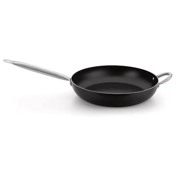 Frigideira Multiflon Fit Profissional com Revestimento Antiaderente Quartzo Alumínio 36 cm Alumínio