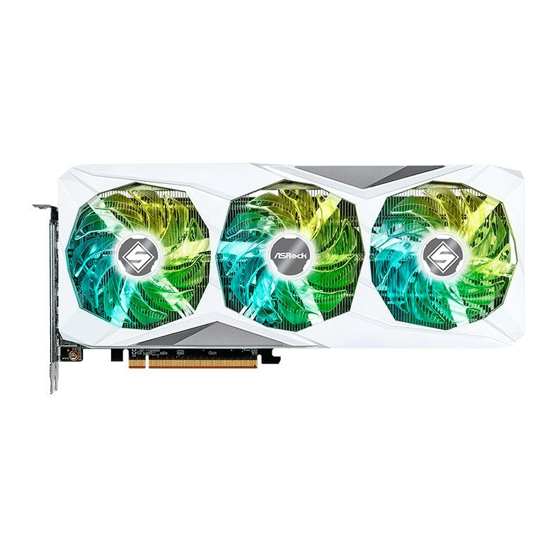 Placa de Video ASRock Radeon RX 7600 Steel Legend White OC 8GB