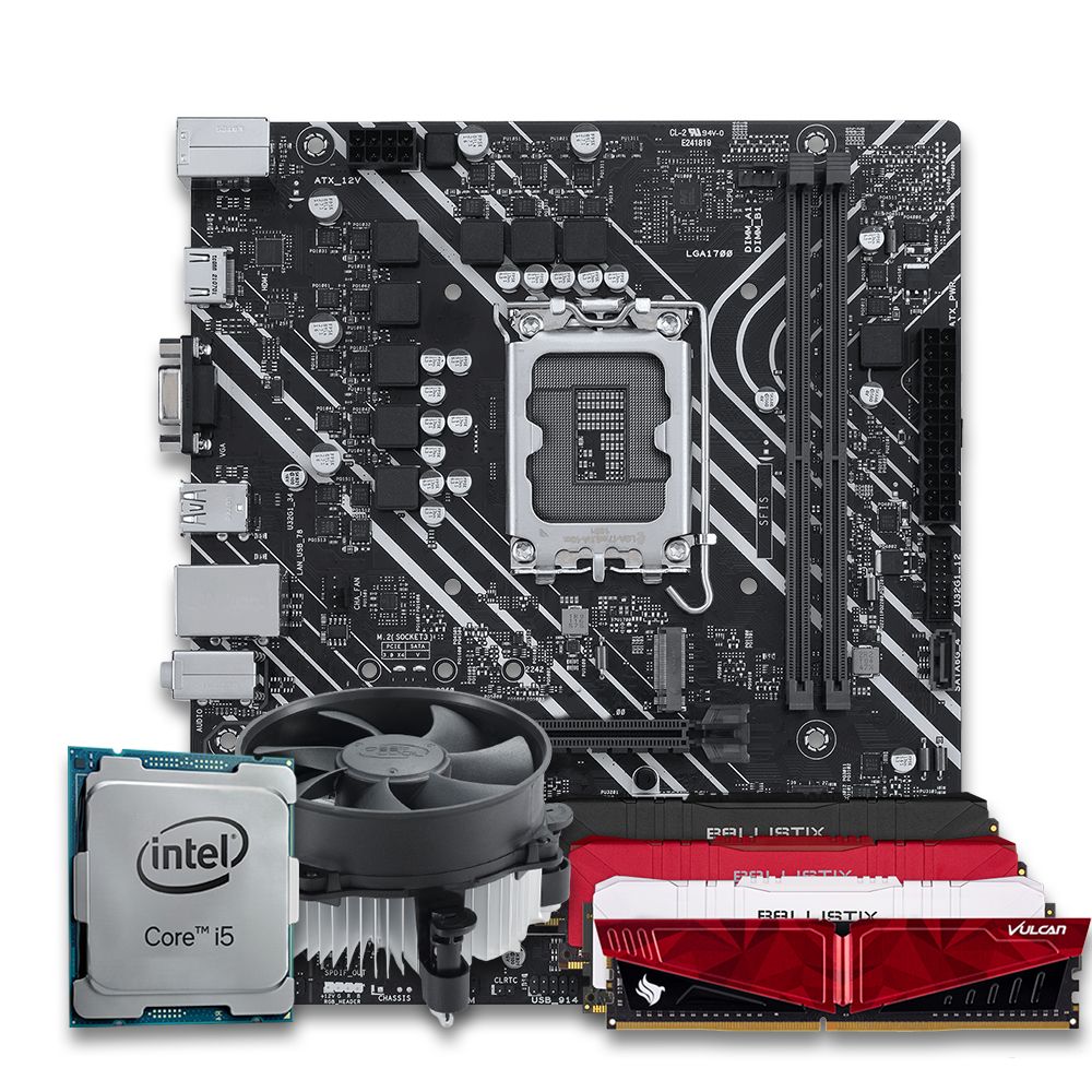 Pichau Kit Upgrade Intel i5-13400 H610M