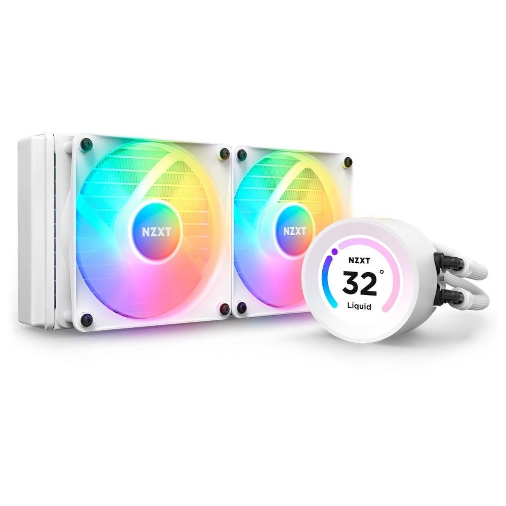Water Cooler NZXT Kraken Elite 240 RGB 240mm Branco RL-KR24E-W1