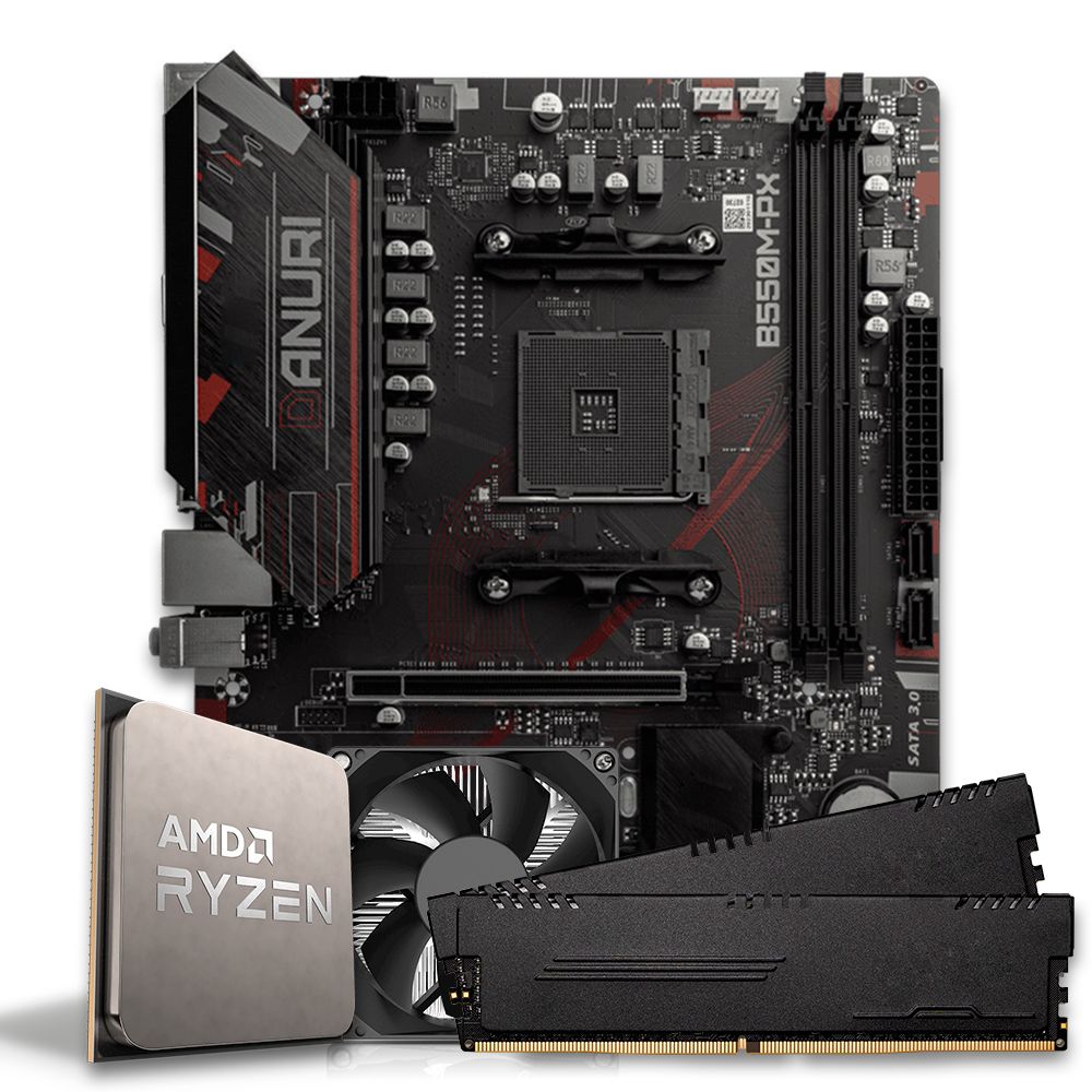 Pichau Kit Upgrade Ryzen 5 5600GT B550M 16GB DDR4