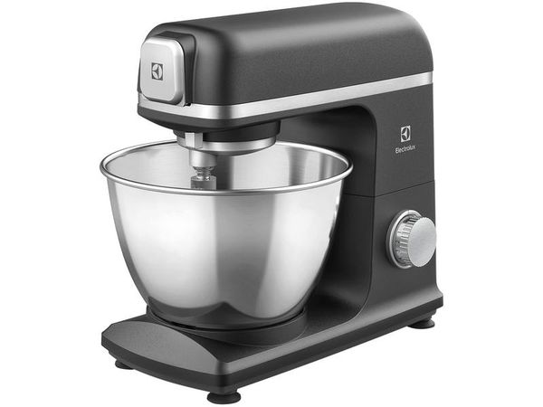 Batedeira Planetária Electrolux Preta Tigela Inox