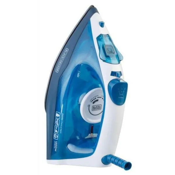 Ferro De Passar A Vapor Black + Decker FX2150 Branco Com Azul 220V