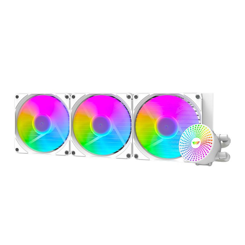 Water Cooler Aigo Darkflash Radiant DC420, 420mm, Branco