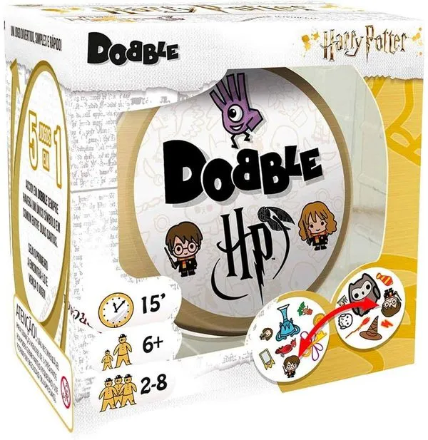 Jogo De Cartas Dobble Harry Potter Galapagos