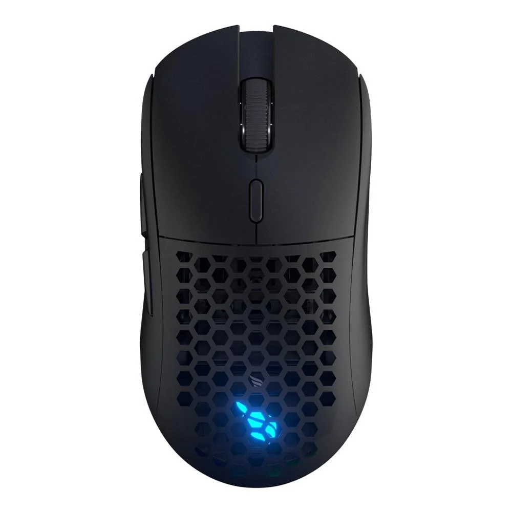 Mouse Sem Fio Gamer Fallen Pantera PRO Wireless, 26000 DPI, RGB, 68,70g, Preto