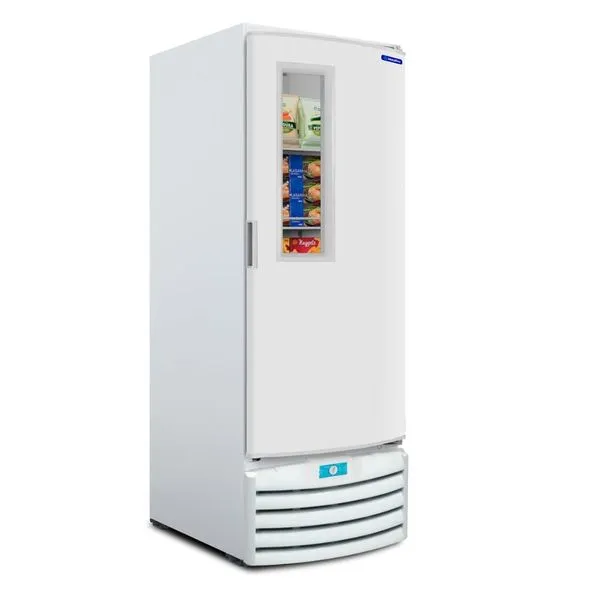 Freezer Conservador Vertical Tripla Ação Porta com Visor 490 Litros VF55FT Metalfrio Freezer Conservador Vertical Tripla Ação 127v Porta Com Visor 490 Litros Vf55ft - Metalfrio 127v