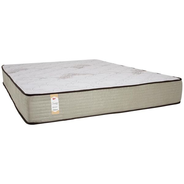 Colchão Viúva Castor Dome One com Molejo Tecnopedic e Revestimento em Malha 27x128x188cm Bege