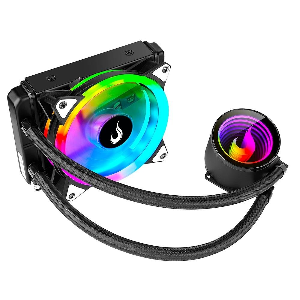 Water Cooler Rise Mode ARGB 120mm AMD/Intel Preto