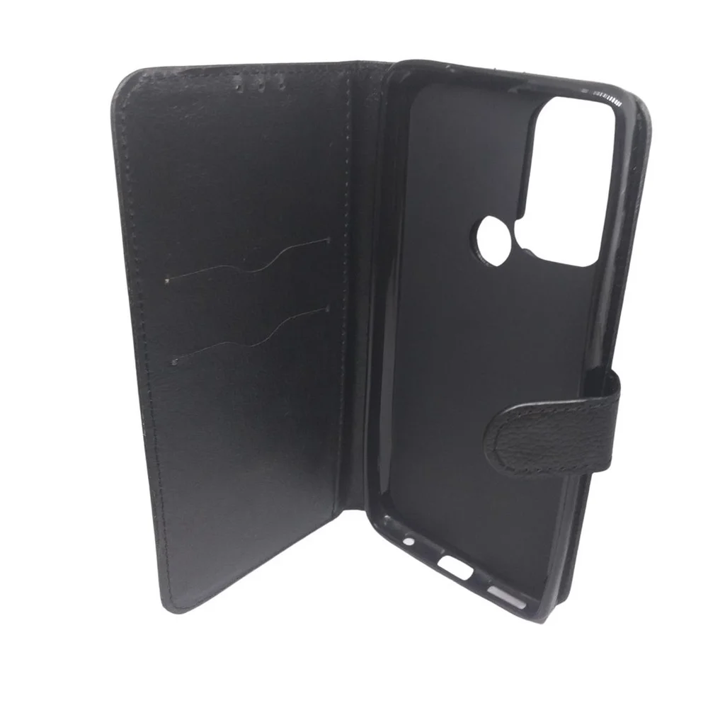 Capa Carteira Couro Moto G60s