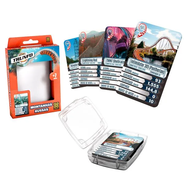 Jogo de Cartas - Trunfo Montanhas Russas - Grow