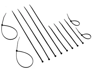 Abracadeira Nylon Brasfort 4,8Mmx300Mm Pt 100Pcs 8871