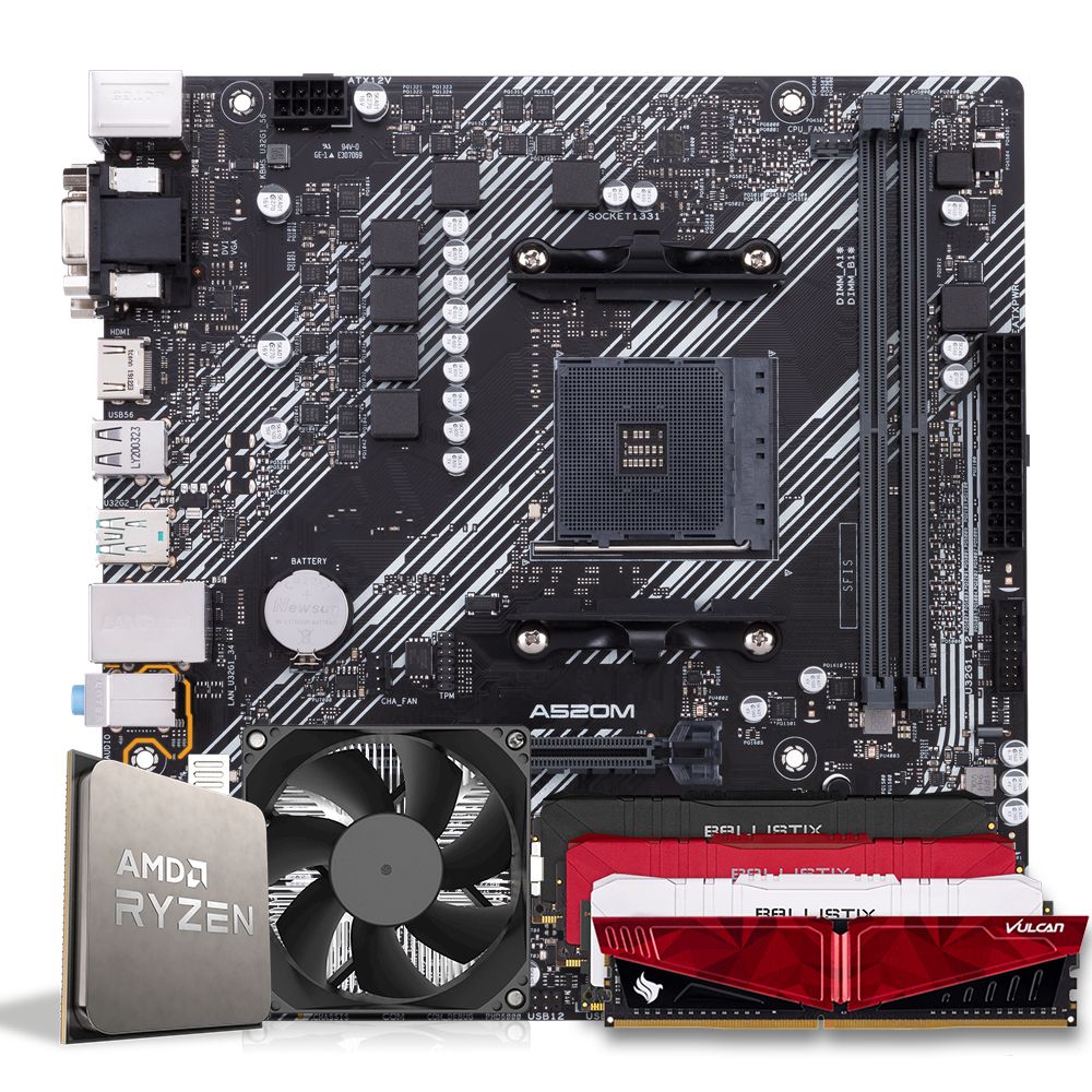 Pichau Kit upgrade Ryzen 5 5600G