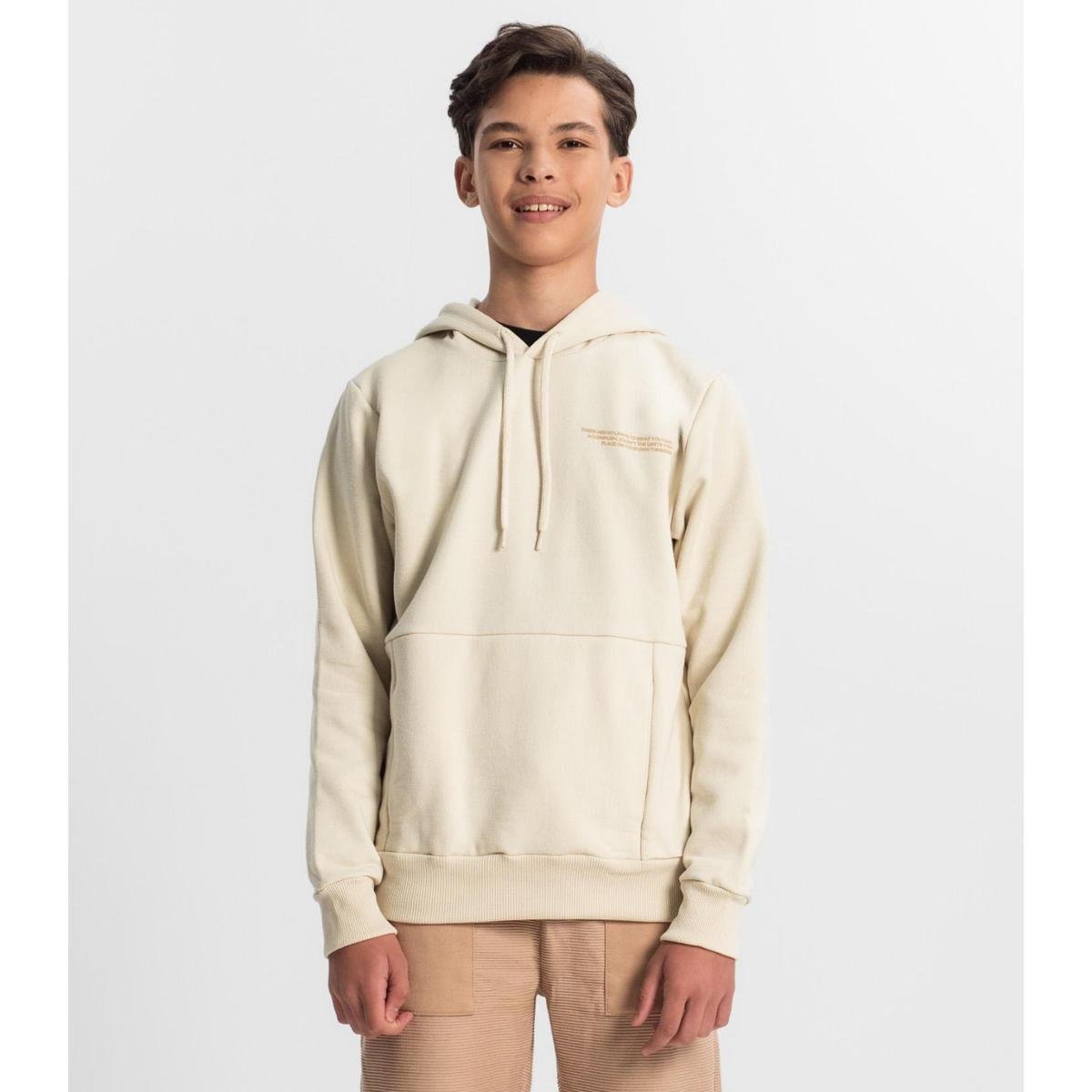 Blusão Minty Juvenil Com Capuz Masculino